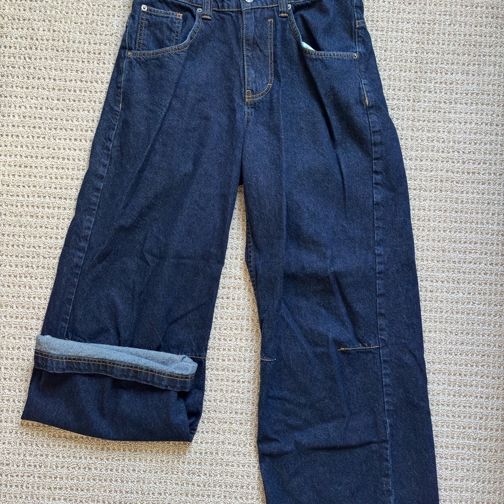 Men's Blue Jeans Dark Wash